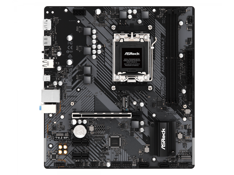 Дънна платка ASROCK A620M-HDV M.2, Socket AM5, mATX