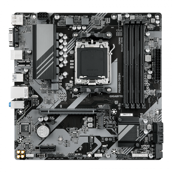 Дънна платка GIGABYTE A620M DS3H socket AM5, 4xDDR5