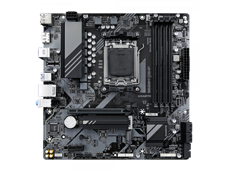 Дънна платка GIGABYTE B650M D3HP socket AM5, 4xDDR5