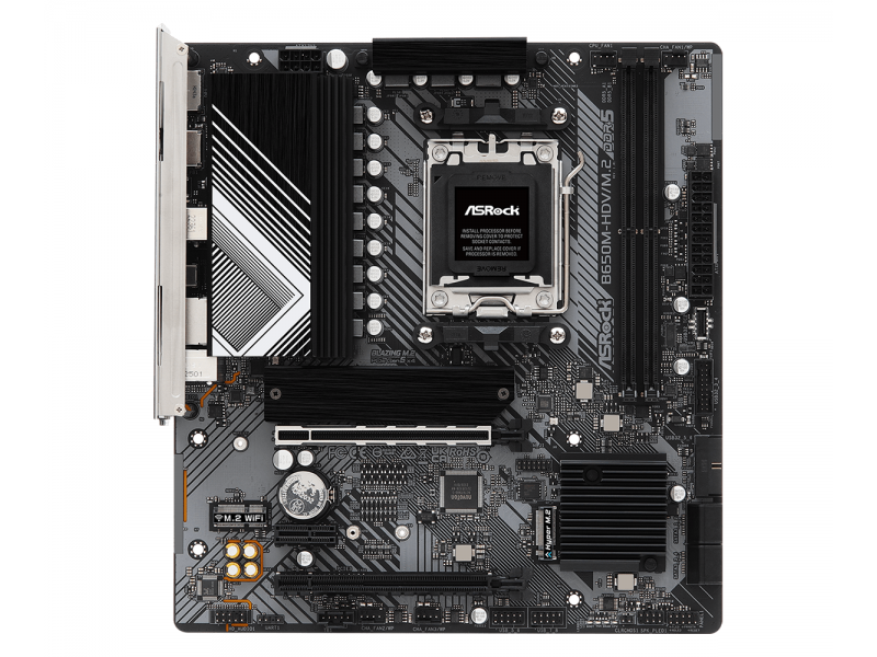 Дънна платка ASRock B650M-HDV/M.2, Socket AM5 2xDDR5