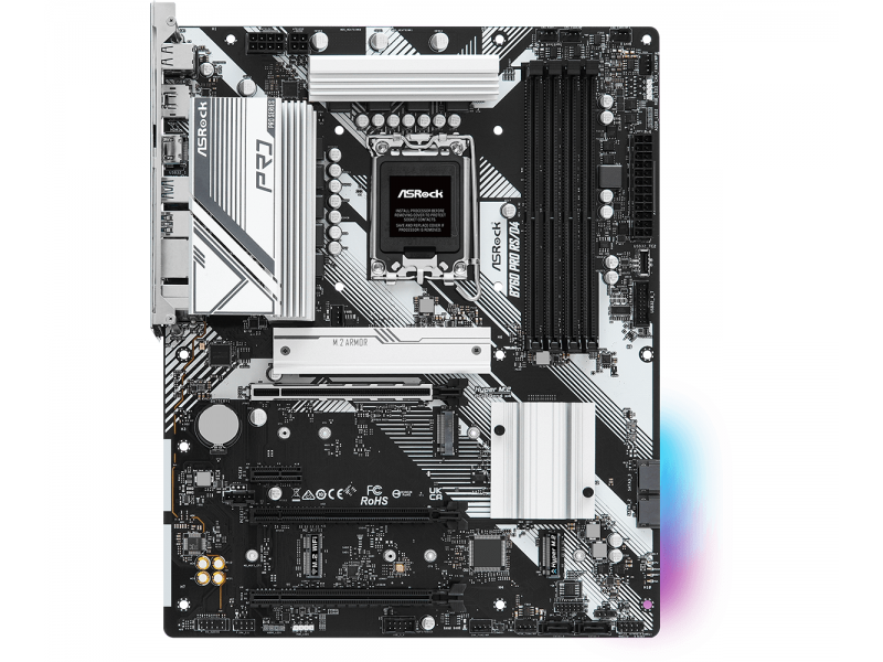 Дънна платка ASRock B760 Pro RS DDR4, LGA1700, ATX