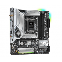 Дънна платка ASRock B760M Steel Legend WIFI, LGA1700, DDR5, mATX Дънна платка ASRock B760M Steel Legend WIFI, LGA1700, DDR5, mATX