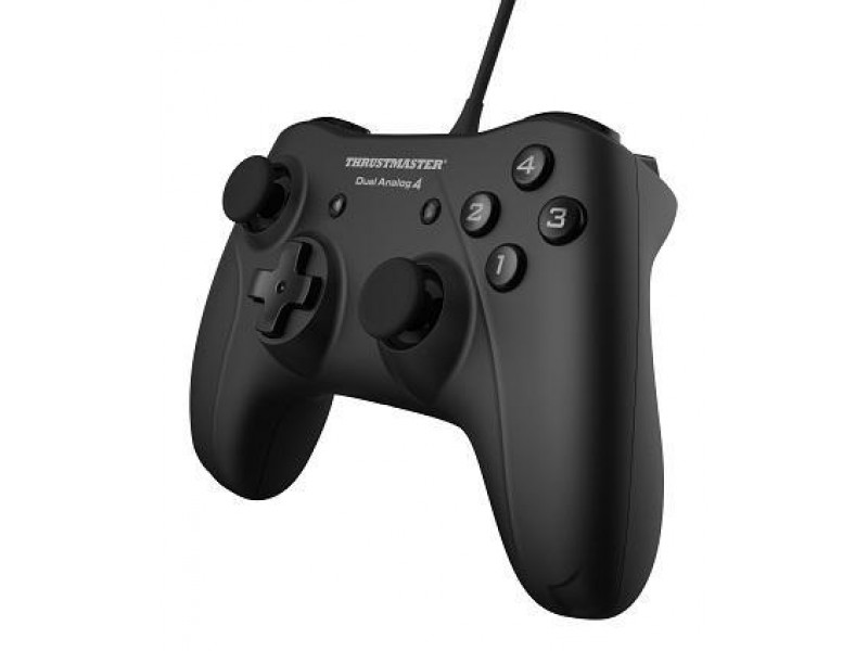 Жичен геймпад Thrustmaster Dual Analog 4  за PC, Черен