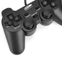 Gamepad ESTILLO 703 Dual Vibration, USB, Black Gamepad ESTILLO 703 Dual Vibration, USB, Black
