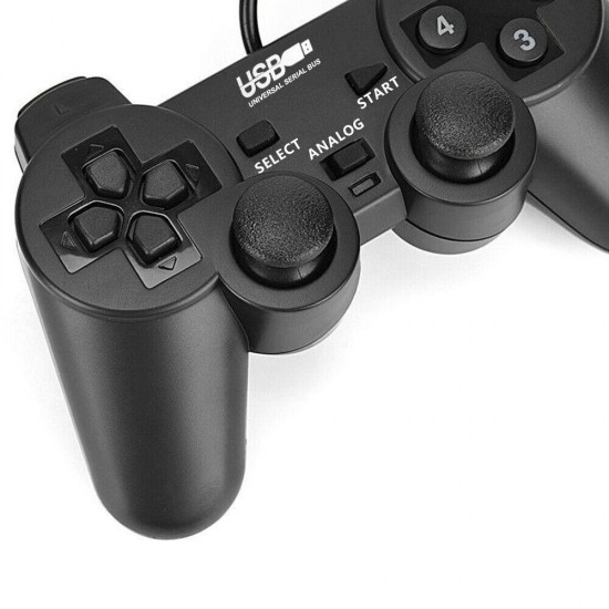 Gamepad ESTILLO 703 Dual Vibration, USB, Black