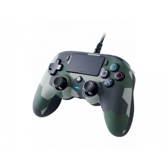 Жичен геймпад Nacon Wired Compact Controller Camo Green, Зелен
