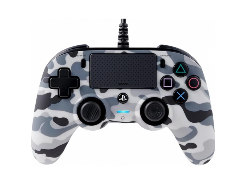 Жичен геймпад Nacon Wired Compact Controller Camo Grey, Сив