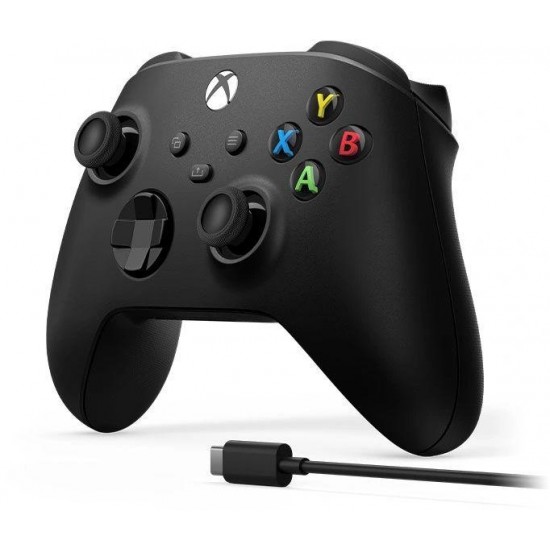 Геймърски контролер Microsoft Xbox, Безжичен, USB-C, Черен