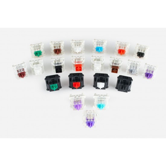 Суичове за механична клавиатура Glorious Gateron Black 120 броя