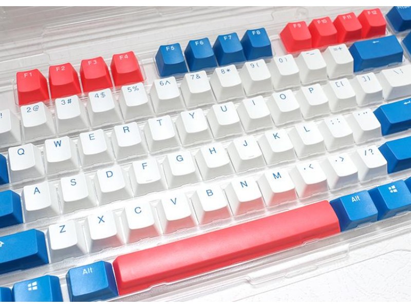 Капачки за механична клавиатура Ducky Bon Voyage 108-Keycap Set PBT Double-Shot US Layout