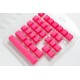 Капачки за механична клавиатура Ducky Pink 31-Keycap Set Rubber Backlit Double-Shot US Layout