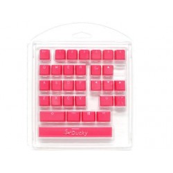 Капачки за механична клавиатура Ducky Pink 31-Keycap Set Rubber Backlit Double-Shot US Layout