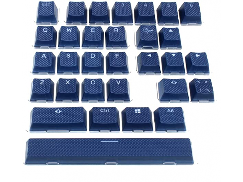 Капачки за механична клавиатура Ducky Navy 31-Keycap Set Rubber Backlit Double-Shot US Layout