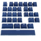 Капачки за механична клавиатура Ducky Navy 31-Keycap Set Rubber Backlit Double-Shot US Layout