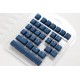 Капачки за механична клавиатура Ducky Navy 31-Keycap Set Rubber Backlit Double-Shot US Layout