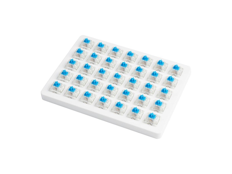 Суичове за механична клавиатура Keychron Gateron Cap Blue Switch Set 35 броя