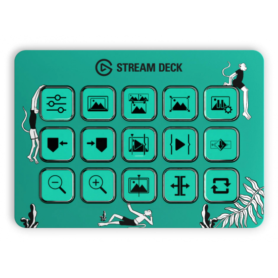 Контролер Elgato Stream Deck MK.2 - 15 Customizable LCD Keys