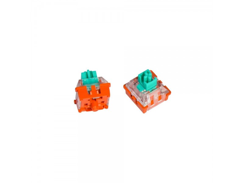 Суичове за механична клавиатура Keychron Lava Optical Mint, Switch Set 87 броя