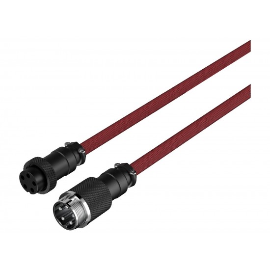 Кабел за клавиатура HyperX Coiled Cable USB-C Red-Black