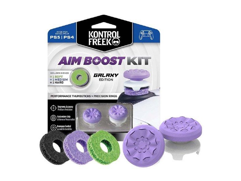Аксесоар KontrolFreek FPS Aim Boost Kit Galaxy Edition за PS5 DualSense