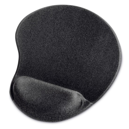 Пад за мишка HAMA Ergonomic, Текстил, Черен