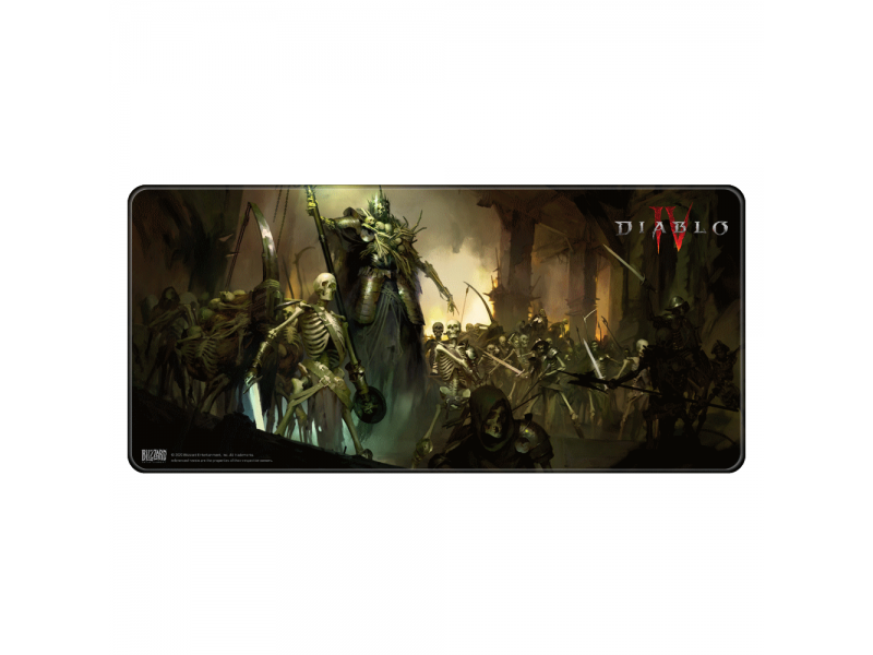 Геймърски пад Diablo IV - Skeleton King, XL