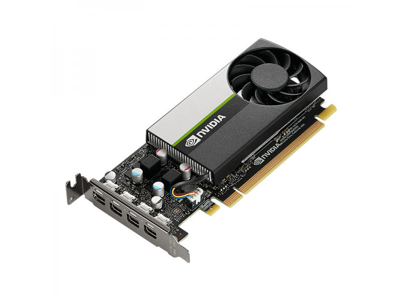 Видео карта PNY NVIDIA Quadro T1000, 4GB, GDDR6, 128 bit, miniDisplayPort