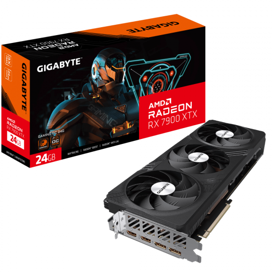 Видео карта GIGABYTE AMD RADEON RX 7900 XTX GAMING OC 24GB GDDR6