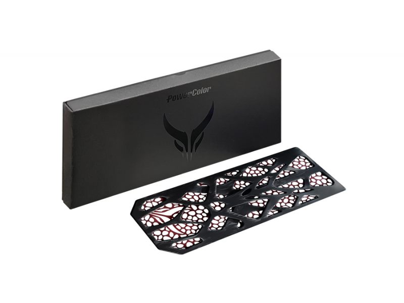 Backplate за Powercolor AMD RADEON RX 7000 Red Devil Серия видео карти