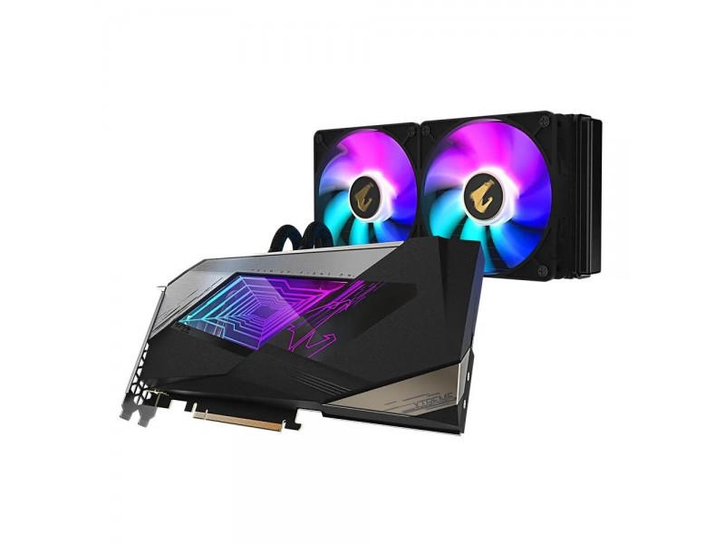Видео карта GIGABYTE AORUS GeForce RTX 4070 Ti 12GB XTREME WATERFORCE