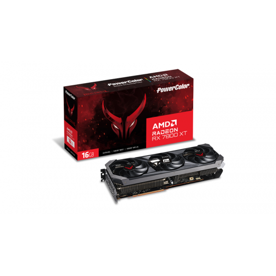 Видео карта POWERCOLOR AMD RADEON RX 7800 XT Red Devil 16GB GDDR6