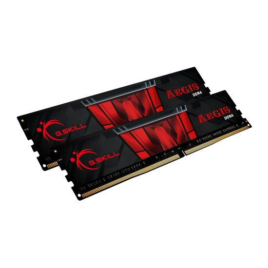 Памет G.SKILL Aegis 32GB(2x16GB) DDR4 PC4-25600 3200MHz CL16 F4-3200C16D-32GIS