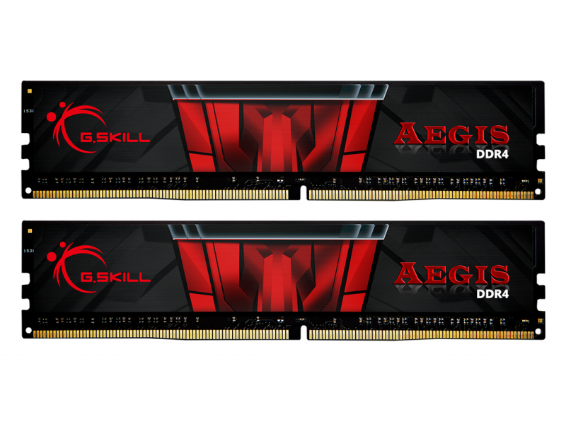 Памет G.SKILL Aegis 32GB(2x16GB) DDR4 PC4-25600 3200MHz CL16 F4-3200C16D-32GIS