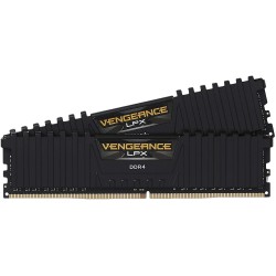 Памет CORSAIR VENGEANCE LPX, 16GB (2 x 8GB), DDR4, 3200MHz, C16 AMD Ryzen, Black