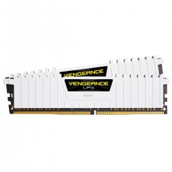 Памет Corsair Vengeance LPX White 16GB(2x8GB) DDR4 PC4-25600 3200MHz CL16 CMK16GX4M2B3200C16W