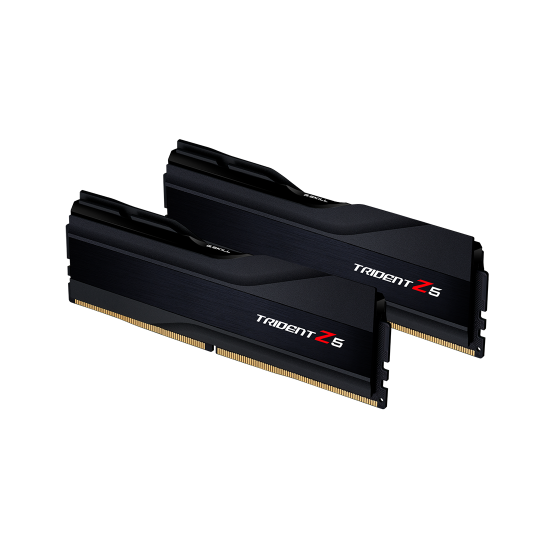 Памет G.SKILL Trident Z5 Black 32GB(2x16GB), DDR5, PC5-44800, 5600MHz, CL36, F5-5600J3636C16GX2-TZ5K