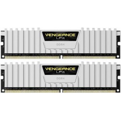 Памет Corsair Vengeance LPX White, 32GB(2x16GB), DDR4, PC4-25600 3200MHz, CL16, CMK32GX4M2E3200C16W