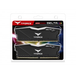Памет Team Group T-Force Delta RGB Black DDR4 - 16GB (2x8GB) 3600MHz CL18-22-22-42 1.35V Памет Team Group T-Force Delta RGB Black DDR4 - 16GB (2x8GB) 3600MHz CL18-22-22-42 1.35V