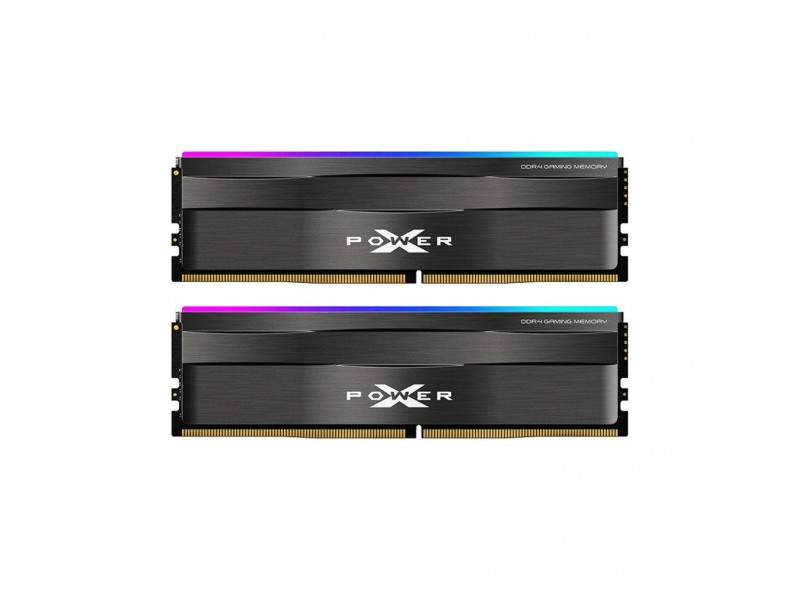 Памет Silicon Power XPOWER Zenith RGB 16GB(2x8GB) DDR4 PC4-25600 3200MHz CL16 SP016GXLZU320BDD
