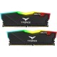 Памет Team Group T-Force Delta RGB Black DDR4 - 16GB (2x8GB) 3200MHz CL16-20-20-40 1.35V