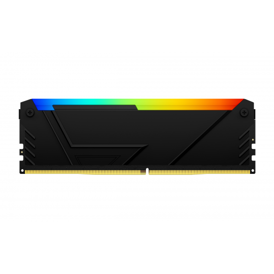 Памет Kingston FURY Beast Black RGB 32GB DDR4 3200MHz CL16 2Rx8 KF432C16BB2A/32
