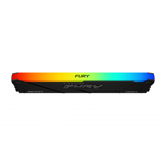 Памет Kingston FURY Beast Black RGB 32GB DDR4 3200MHz CL16 2Rx8 KF432C16BB2A/32