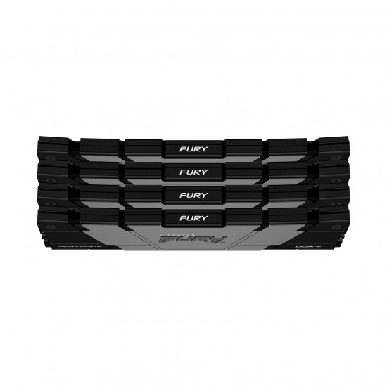 Памет Kingston FURY Renegade Black 64GB (4x16GB) DDR4 3200MHz CL16 KF432C16RB12K4/64