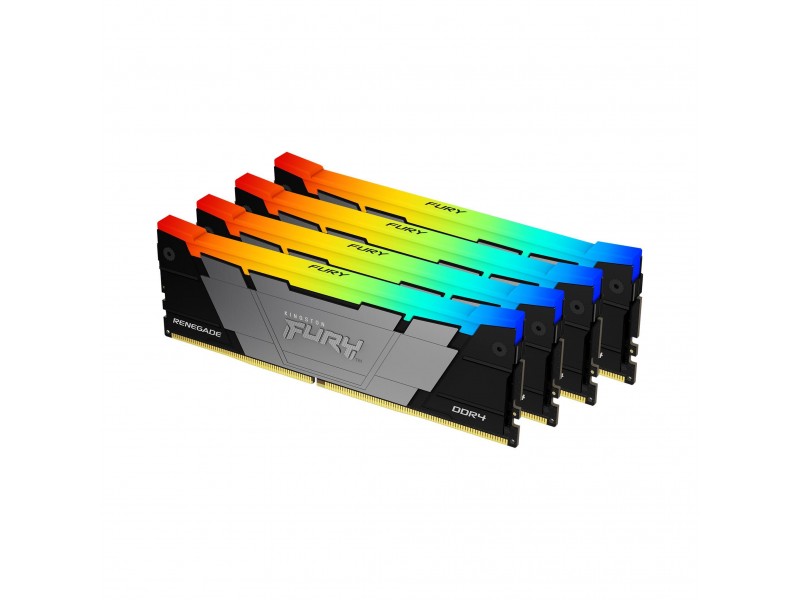 Памет Kingston FURY Renegade RGB 32GB(4x8GB) DDR4 3200MHz CL16 KF432C16RB2AK4/32