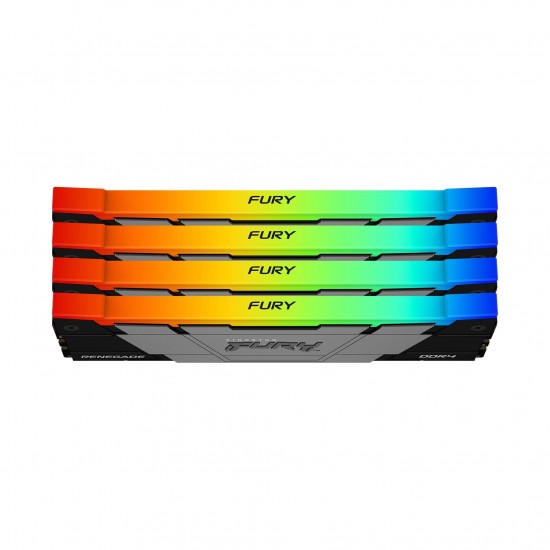 Памет Kingston FURY Renegade RGB 32GB(4x8GB) DDR4 3200MHz CL16 KF432C16RB2AK4/32