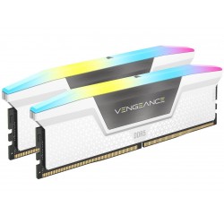 Памет Corsair Vengeance White RGB 32GB(2x16GB) DDR5 6000MHz CL36 CMH32GX5M2E6000C36W Памет Corsair Vengeance White RGB 32GB(2x16GB) DDR5 6000MHz CL36 CMH32GX5M2E6000C36W
