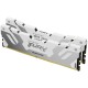 Памет Kingston Fury Renegade White 32GB(2x16GB) DDR5 7200MHz CL38 KF572C38RWK2-32, XMP
