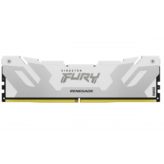 Памет Kingston Fury Renegade White 32GB(2x16GB) DDR5 7200MHz CL38 KF572C38RWK2-32, XMP