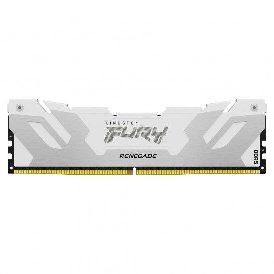 Памет Kingston Fury Renegade White 32GB(2x16GB) DDR5 8000MHz CL38 KF580C38RWK2-32, XMP
