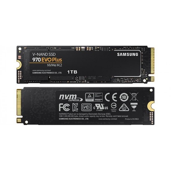 SSD SAMSUNG 970 EVO Plus, 1TB, M.2 Type 2280, MZ-V7S1T0BW
